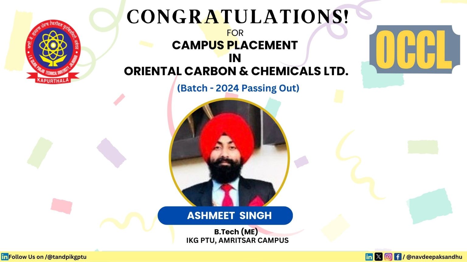 OCCL Placement